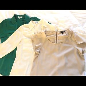 Express dress shirt bundle of 3 size small